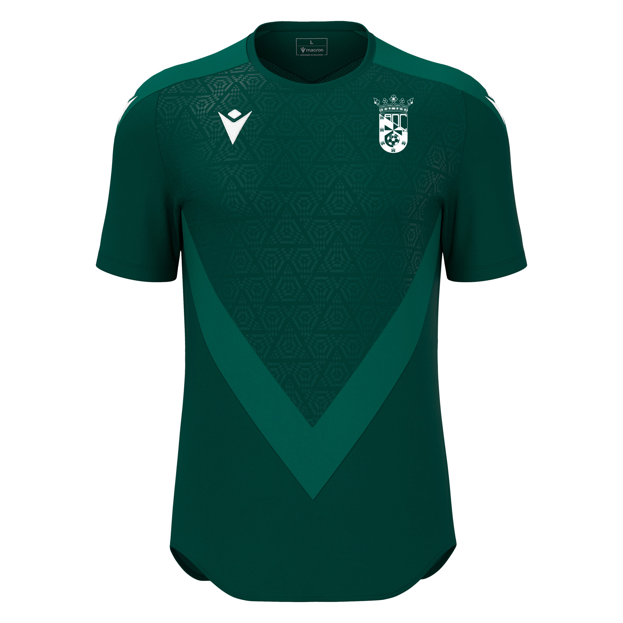 camiseta de entrenamiento verde ad ceuta fc 2025/26