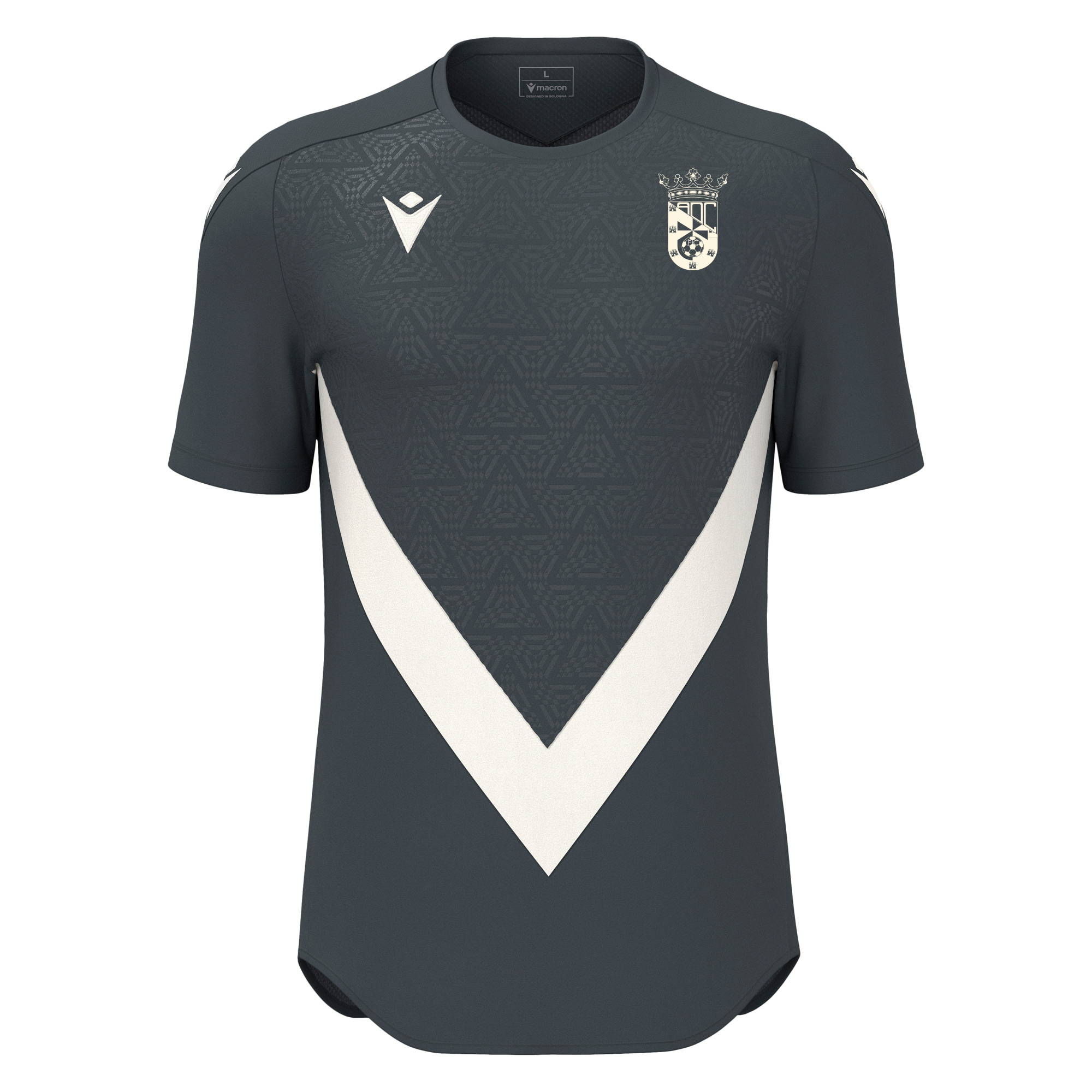 camiseta de entrenamiento gris ad ceuta fc 2025/26